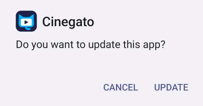 Update Cinegato