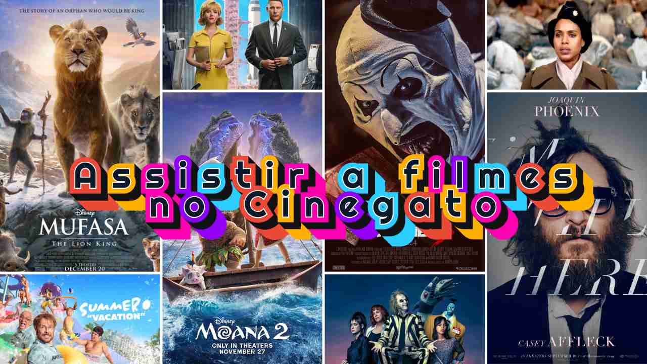 Assistir a filmes no Cinegato